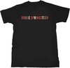 Bruce Springsteen - Logo Heren T-shirt - 2XL - Zwart