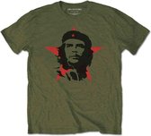 Che Guevara Heren Tshirt -M- Military Groen