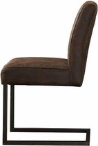 Ferro sidechair | 61x47x88 | Donkerbruin