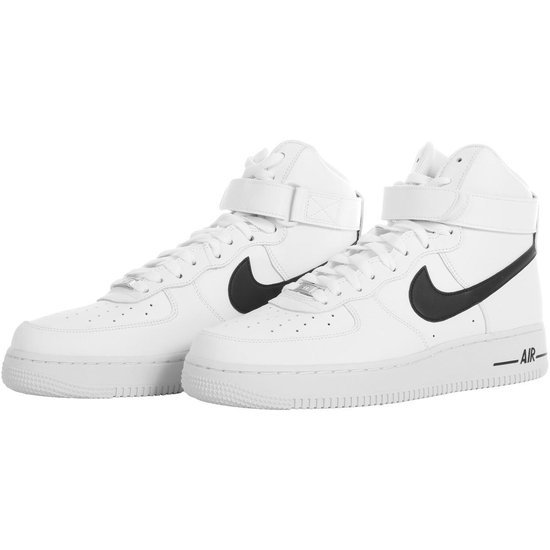 Nike Air Force 1 High '07 AN20 Wit / Zwart - Heren Sneaker -CK4369-100 -  Maat 45.5 | bol.com