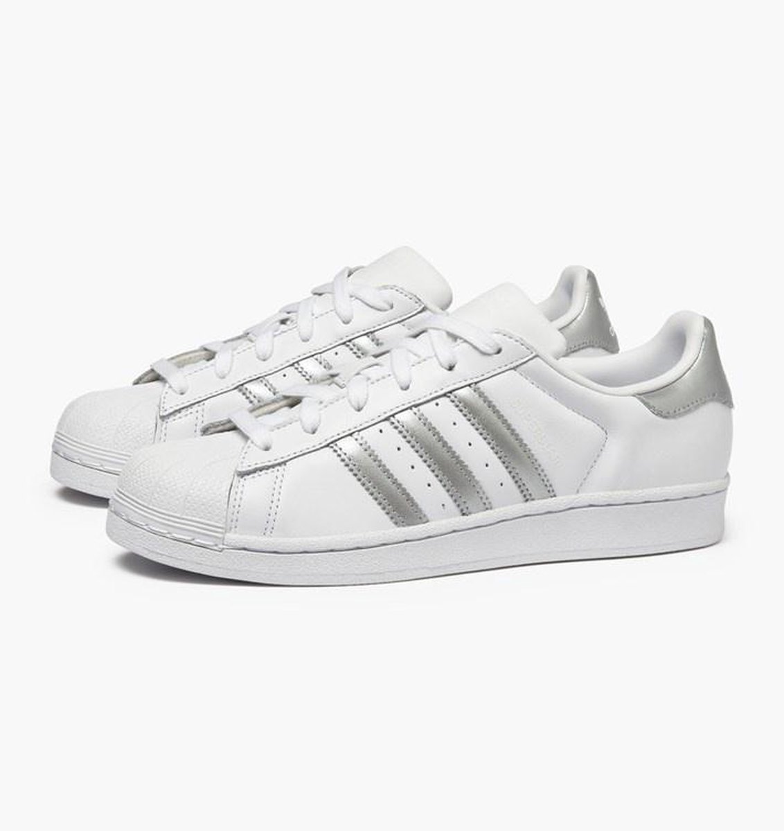 Adidas Superstar Wit / Grijs - Dames Sneaker - D97998 - Maat 36 ...
