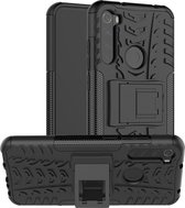 Xiaomi Redmi Note 8T Hoesje - Rugged Kickstand - Zwart