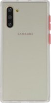 Hoesje Geschikt voor de Samsung Galaxy Note 10 - Hard Case Backcover Telefoonhoesje - Transparant