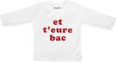 ET TEURE BAC BABY T-SHIRT LANGE MOUW