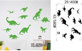 3D Sticker Decoratie Dinosaurussen Stickers Aangepaste Kinderkamer Decoratie DIY Home Decals Cartoon muurschilderingen voor woonkamer posters - KLONG5 / Small