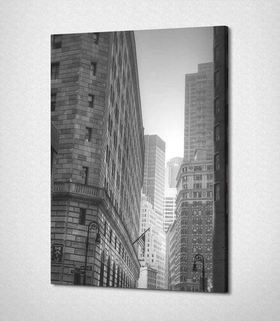 New York City Black And White Canvas 70 x 100 cm Steden