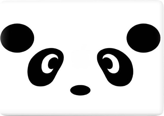 Lunso Geschikt voor MacBook Pro 13 inch (2016-2020) vinyl sticker - Panda