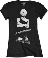 Blondie - X Offender Dames T-shirt - M - Zwart