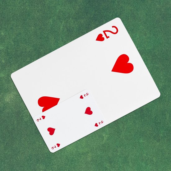 Cartes à jouer LBB - Lot de 4 - 4x 56 cartes - Taille standard - Adulte -  Cartes de