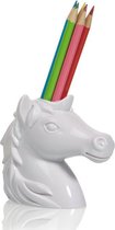 Btten Unicorn potlodenhouder met kleurpotloden