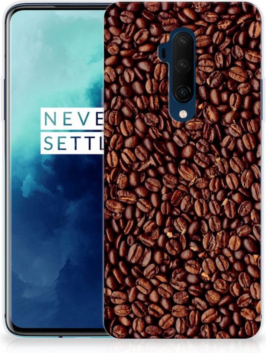 OnePlus 7T Pro Siliconen Case Koffiebonen