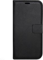 ADEL Kunstleren Book Case Hoesje Geschikt voor Samsung Galaxy S10e - Zwart