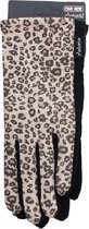 Touchscreen handschoenen luipaard dierenprint voor dames - Luipaardprint smartphone handschoenen - Mobiele telefoon gadgets