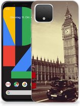 Google Pixel 4 Siliconen Back Cover Londen