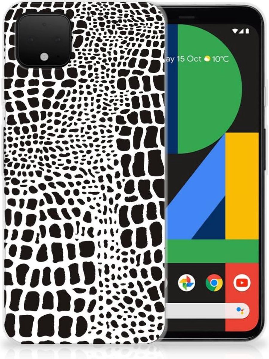 Google Pixel 4 XL TPU Hoesje Slangenprint
