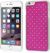 Apple iPhone 6/6s Plus Hoesje - Mobigear - Design Serie - Hard Kunststof Backcover - Roze - Hoesje Geschikt Voor Apple iPhone 6/6s Plus