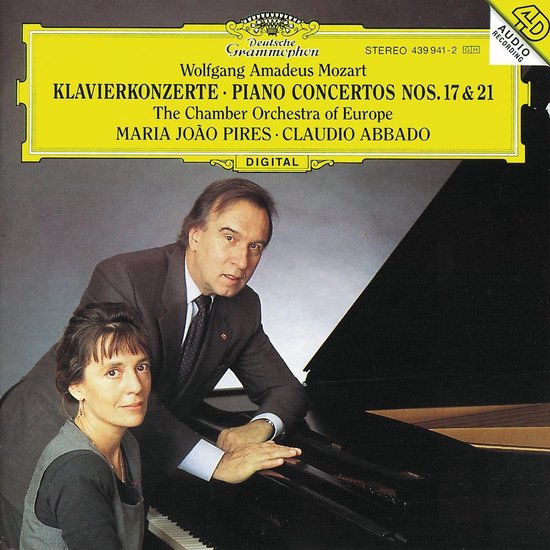 Mozart: Piano Concertos no 17 & 21 / Pires, Abbado