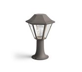Staande tuinverlichting / Sokkellamp PHILIPS myGarden Rassow - Curassow, Brown, Aluminium, Excl. lichtbron