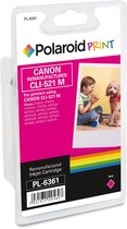 Polaroid inkt voor Canon CLI-521M, magenta