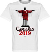 Flamengo 2019 Champions Christ T-Shirt - Wit - M