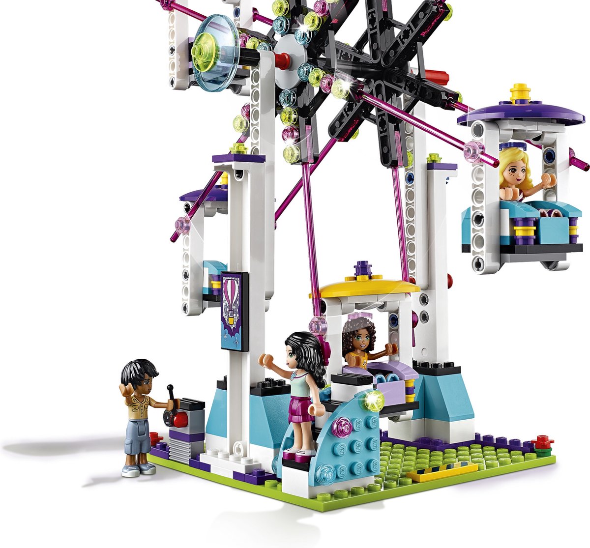 LEGO Friends Pretpark achtbaan - 41130 | bol.com