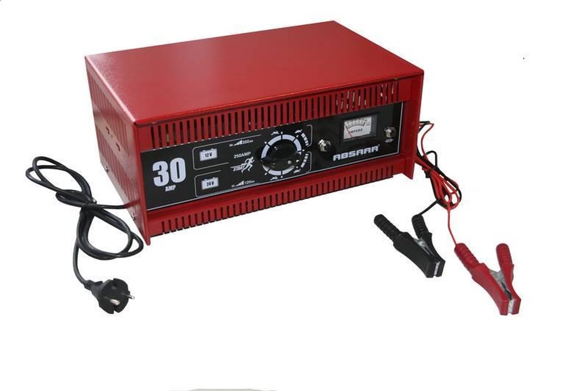 Ounce Versterken huiselijk Absaar Acculader N/E AmpM SH250 12V/24V 30AMP | bol.com