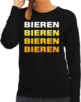 Bieren bieren bieren bieren sweater zwart voor dames XS