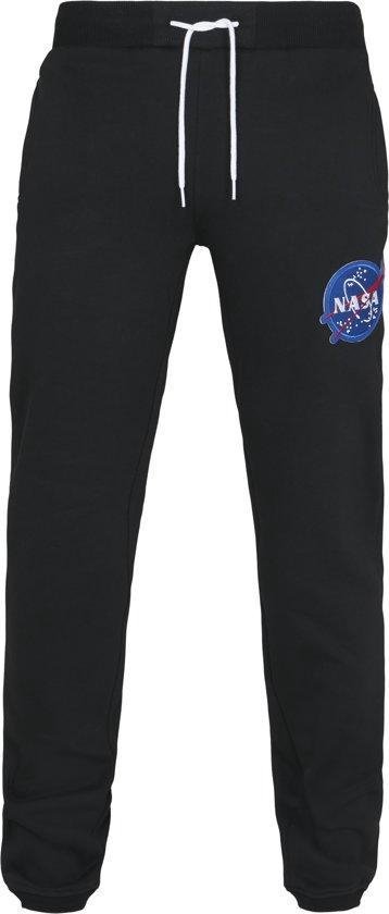 Heren Southpole NASA Insignia Logo Sweatpants zwart