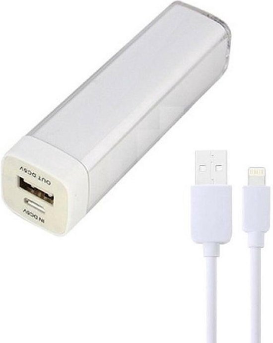 Gymnastiek hoofdstad Vereniging 2800mAh Apple lightning Pocket powerbank nood accu batterij. o.a. Apple iPhone  6,... | bol.com