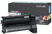 Cartouche de toner magenta haute capacité LEXMARK C782, X782e, paquet de 15000 pages