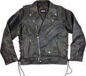 Attitude Holland Leren jacket -XXL- Buffalo Marlon Brando Bruin