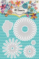 Studio Light Embossing Die Cut 3D Flower Dies nr. 178 STENCILSL178