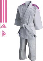 Adidas Judopak J200 Evolution Wit/Roze - 120