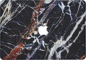 Design Hardshell Cover voor de MacBook Pro 15 inch (2016-2019) - Zwart Marmer