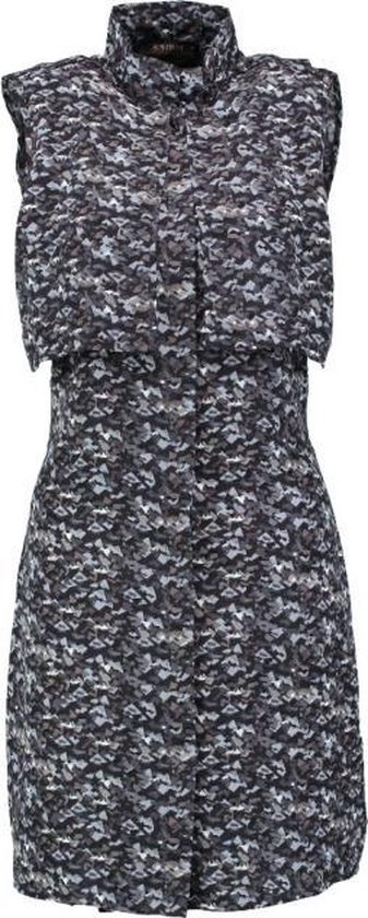 Supertrash grijze blouse jurk valt kleiner - Maat 36 | bol.com