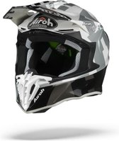 Airoh Twist 2.0 Frame Grey Gloss Motocross Crosshelm - Motorhelm - Maat M