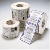 Zebra printeretiketten 1-Pack Label DT 4X6 475/ROLL PE DQP 3000