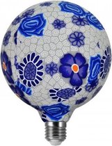 LED decoratieve E27 - authentiek Blauw - 4W - 100 lumen - G125