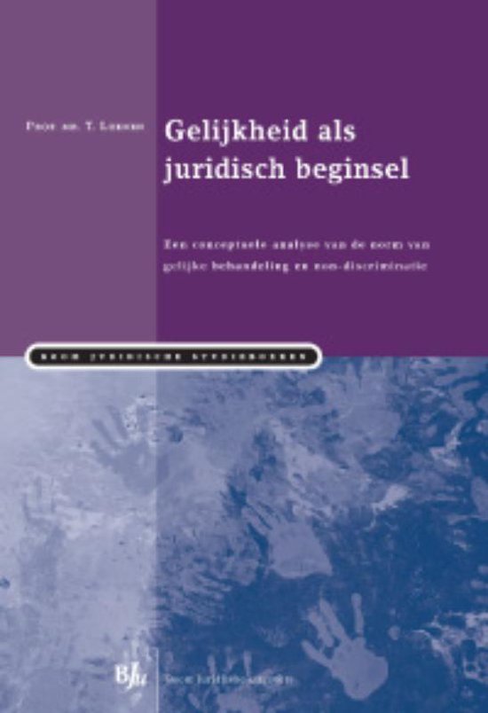 Boom Juridische studieboeken - Gelijkheid als juridisch beginsel - T. Loenen | Highergroundnb.org
