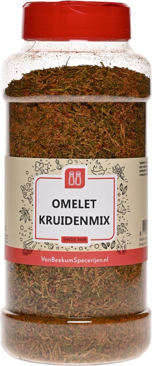 Goedkoopste Van Beekum Specerijen - Omelet Kruidenmix - Strooibus 500 gram