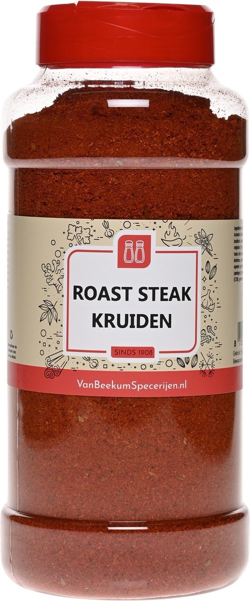 Goedkoopste Van Beekum Specerijen - Roast Steak Kruiden - Strooibus 500 gram
