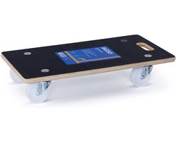MESO Meubelhondje - Rechthoekig - PP wiel - Max 250kg - Meubelroller / Transportdolly / Verhuis trolley / Transport trolley / Transportroller