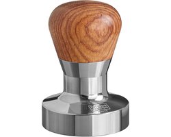 Espresso Tamper "Passion" - Ergonomische PVC of Edelhouten Handgreep - Precisie Roestvrijstalen Basis 51 mm