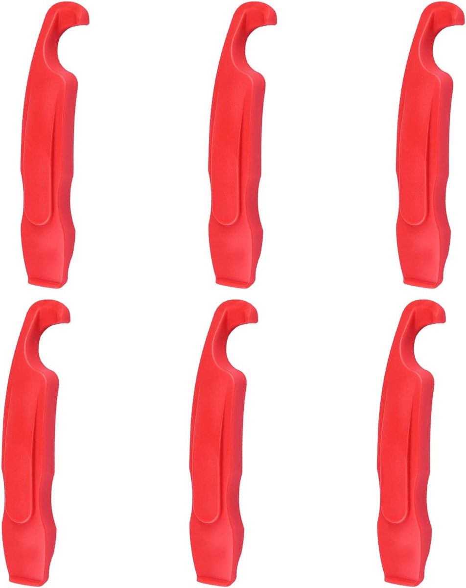 6-delige fietsbandenlichterset - Fietsbandenwippers voor eenvoudige bandenmontage - Nylon bandenlichters voor racefiets en mountainbike - Handig gereedschap voor het verwijderen van fietsbanden