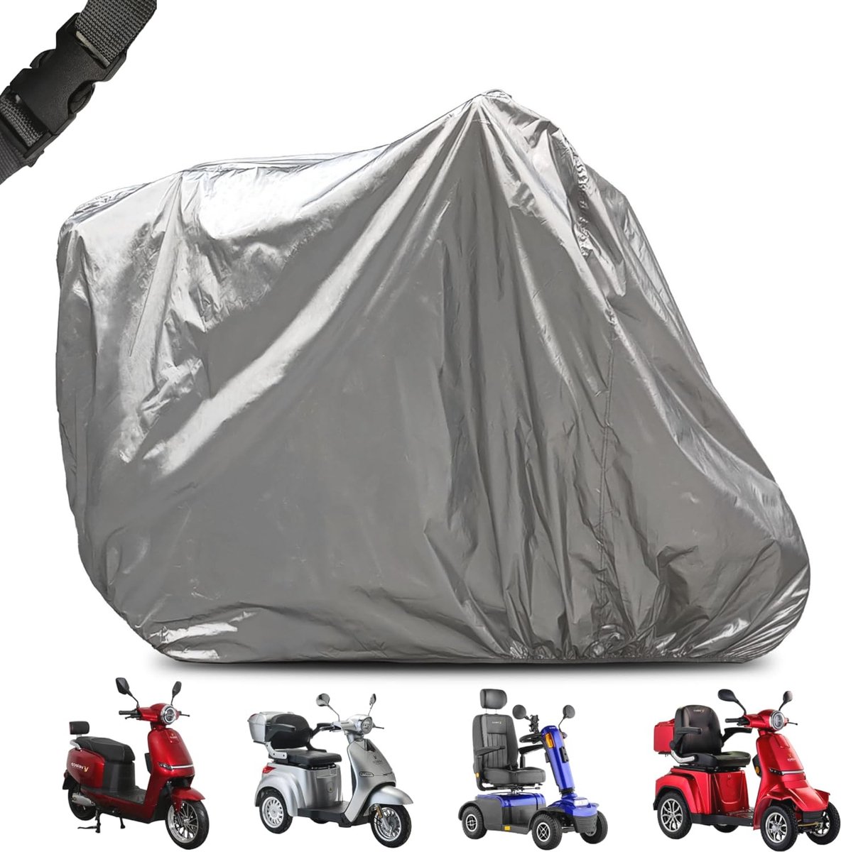 Goedkoopste Waterdichte Regenhoes voor Scootmobiel - Universeel Pasvorm Bescherming tegen Weer