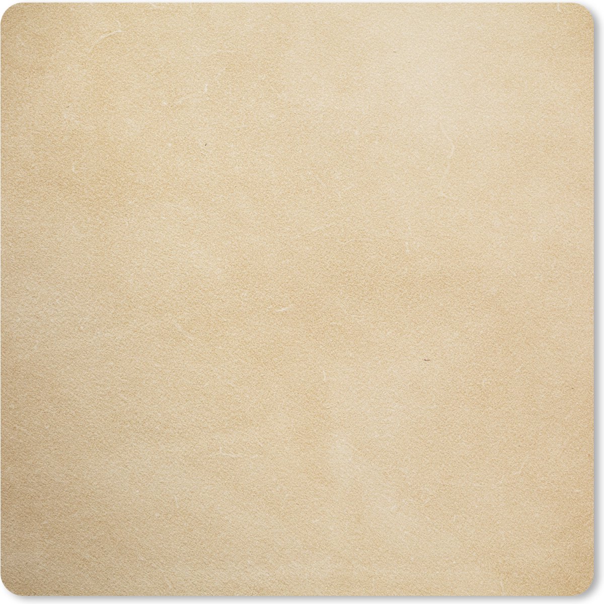 Muismat XXL 50x50 cm - Bureau onderlegger - Bureau mat Leer - Structuur - Lederlook - Beige - Bureaumat - Gaming mousepad xl - Bureaulegger groot - Computer deskmat