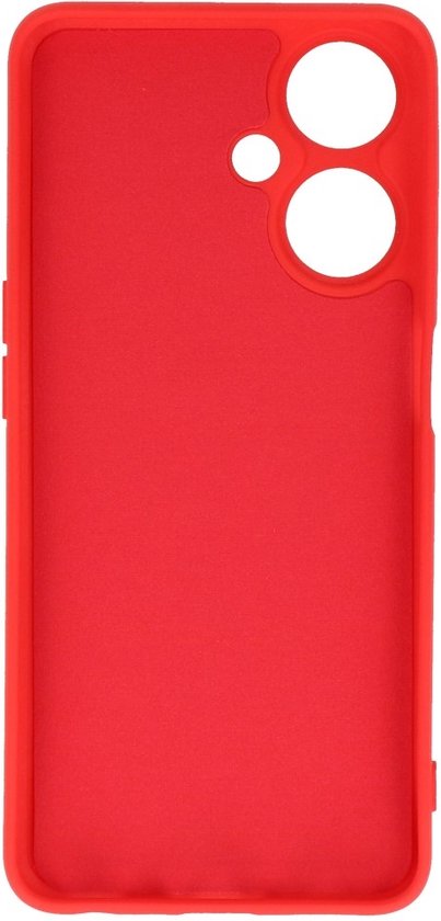 Coque compatible avec Oppo A59 5G - Coque arrière Fashion - Coque colorée - Rouge
