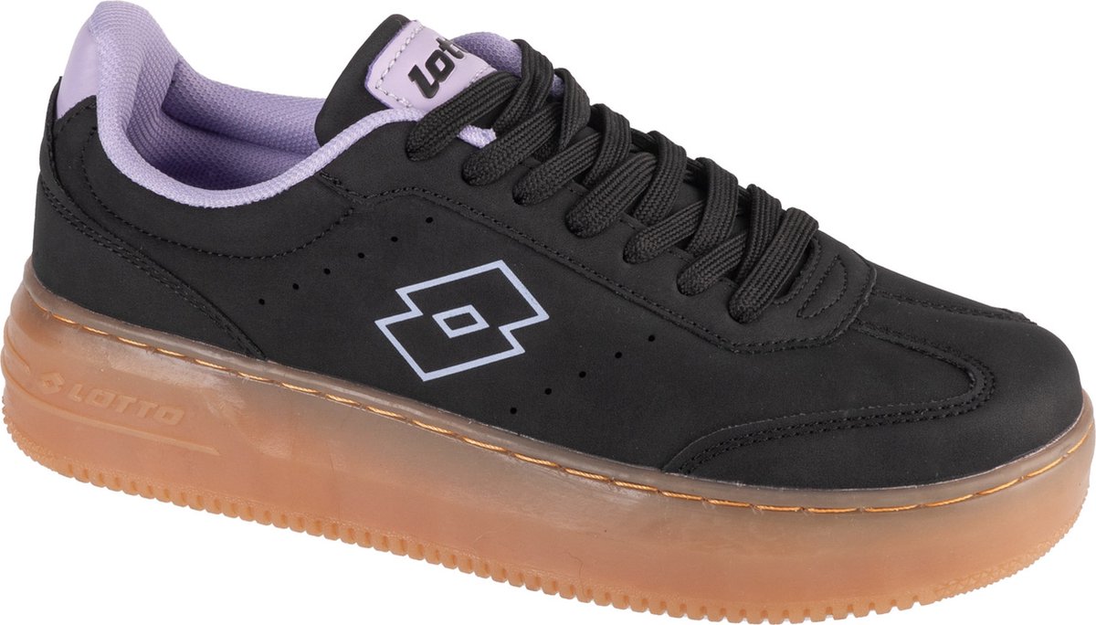 Lotto Iskar PF RB 2400282W-1147, Vrouwen, Zwart, Sneakers, maat: 38