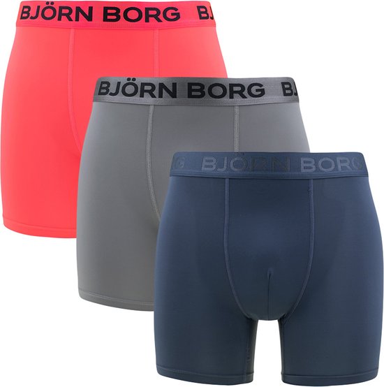 Foto: Bj rn borg performance 3p microfiber boxers basic multi xxl