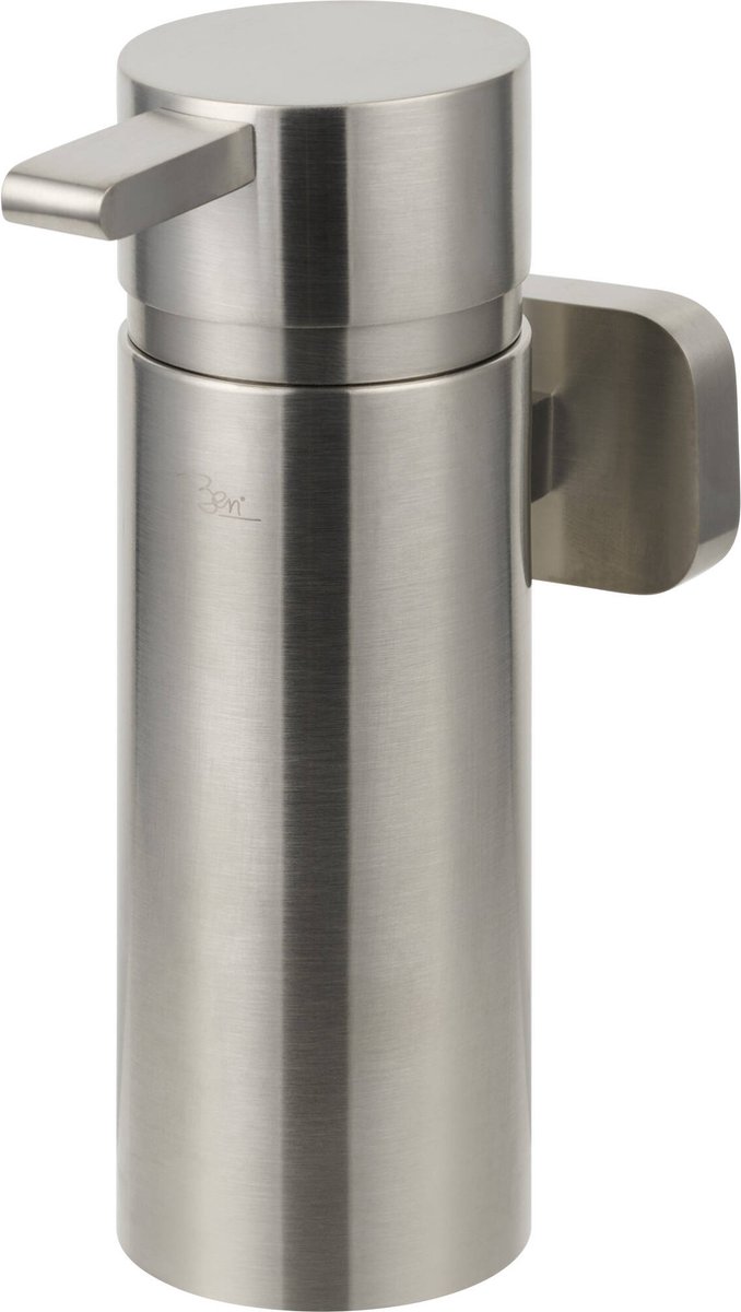Ben Mykanto Zeepdispenser 5 8x10 4x16 2 cm Geborsteld Nikkel
